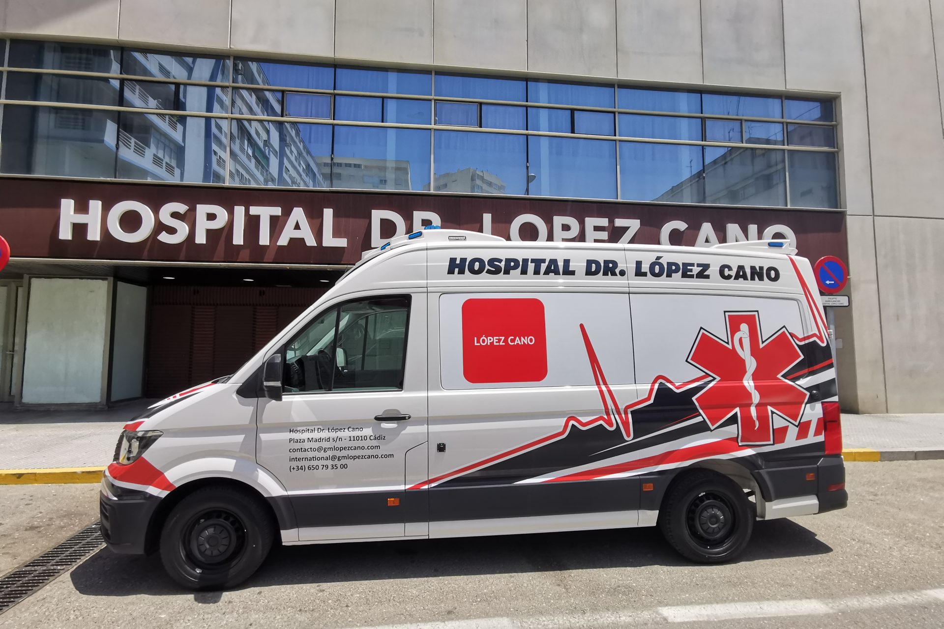 Hospital Dr. López Cano, equipamiento y tecnología